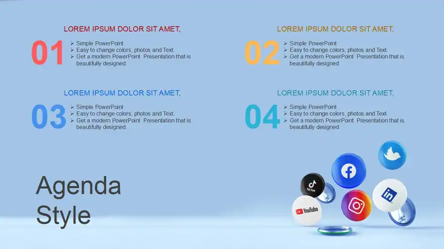 Social Media People PowerPoint Templates