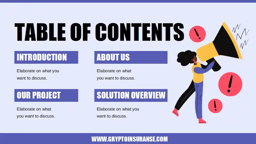 Crypto Insurance Pitch Deck
