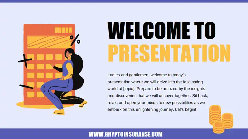 Crypto Insurance Pitch Deck