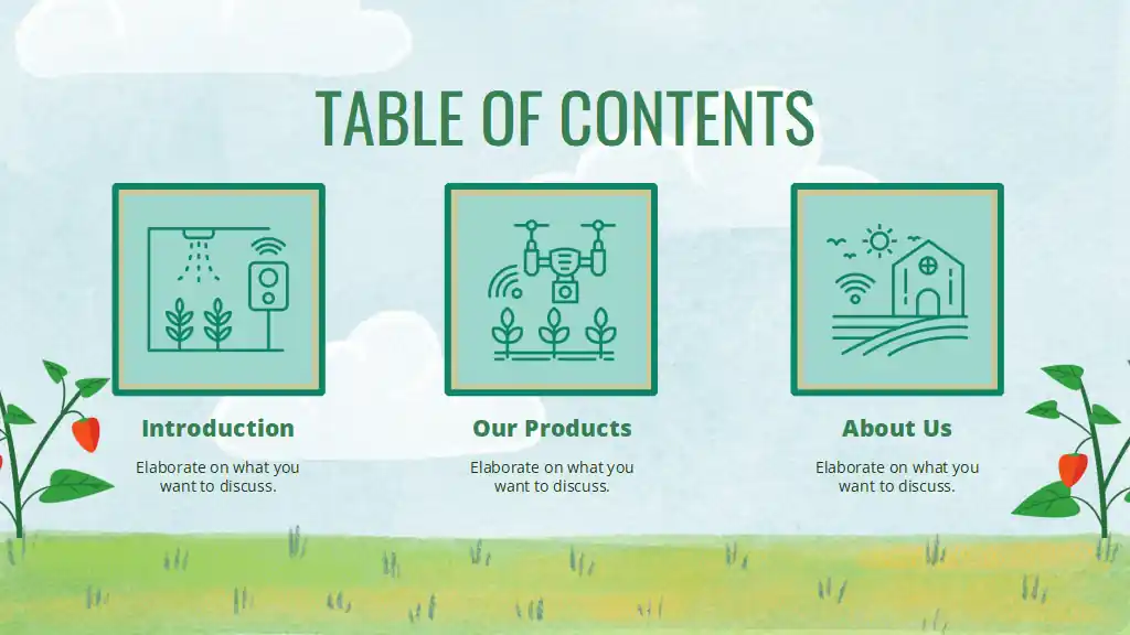 Cute Smart Farming Pitch Deck