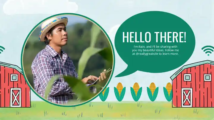 Cute Smart Farming Pitch Deck