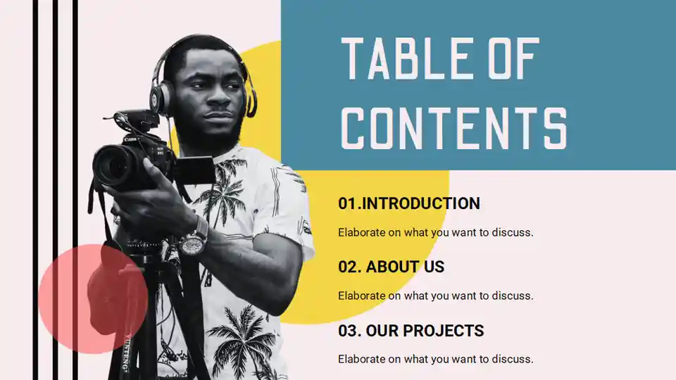 Geometric Pitch Deck Video
