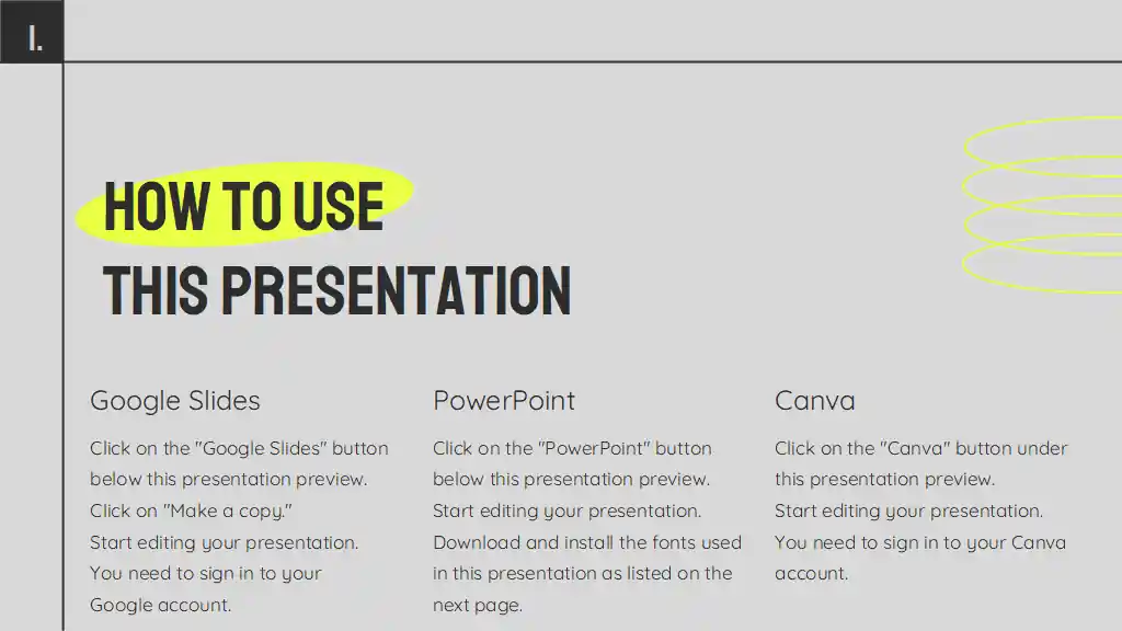 Grey and Neon Yellow Minimalistic Modern Blockchain Company Pitch Deck