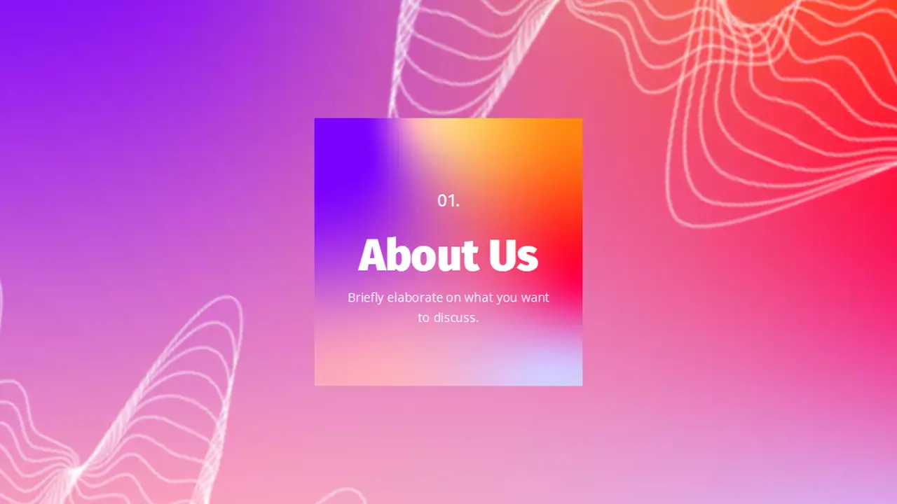 Music Streaming App Pitch Deck Purple and Teal Modern Business