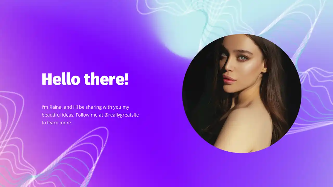 Music Streaming App Pitch Deck Purple and Teal Modern Business