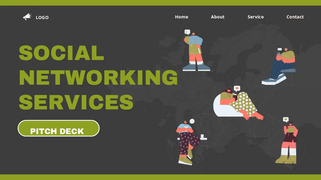 Social Networking Services Pitch Deck