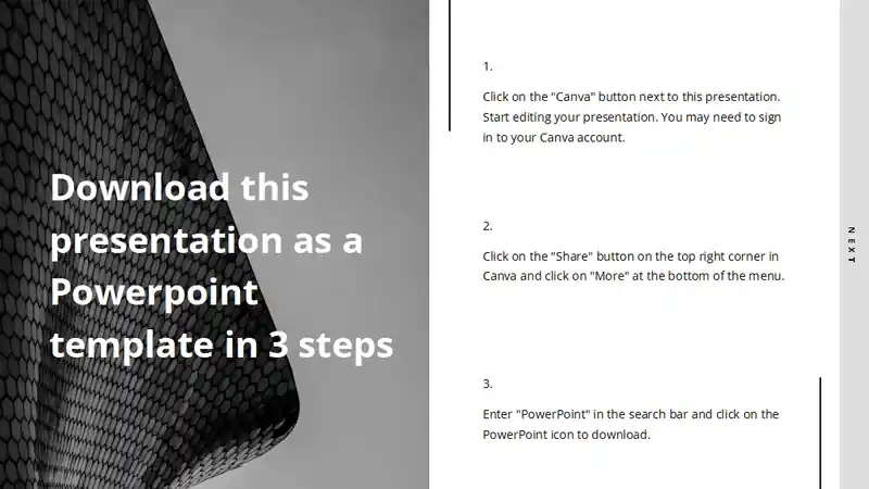 Black Minimal Architecture Portfolio Slides