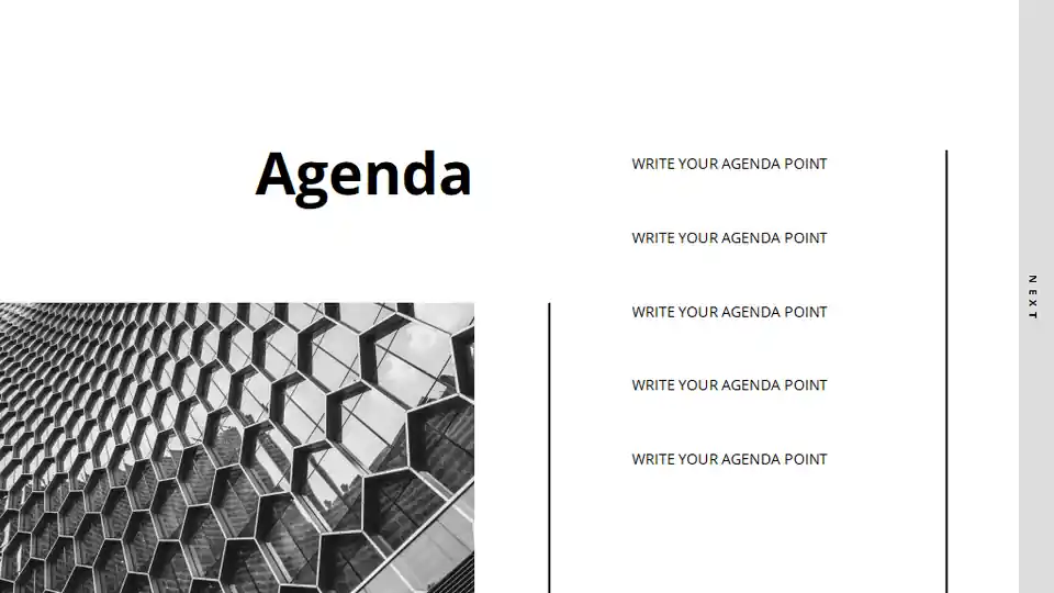 Black Minimal Architecture Portfolio Slides