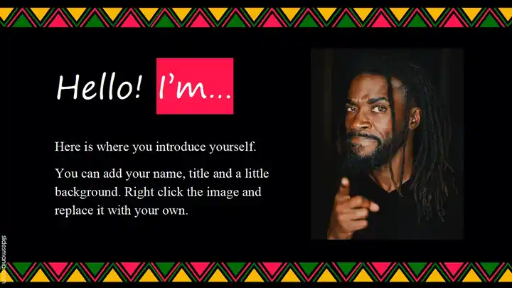 Celebrate Black History Month with this free PPT & Google Slides theme.