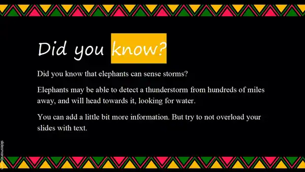 Celebrate Black History Month with this free PPT & Google Slides theme.