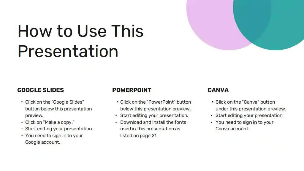Corporate resume Slides
