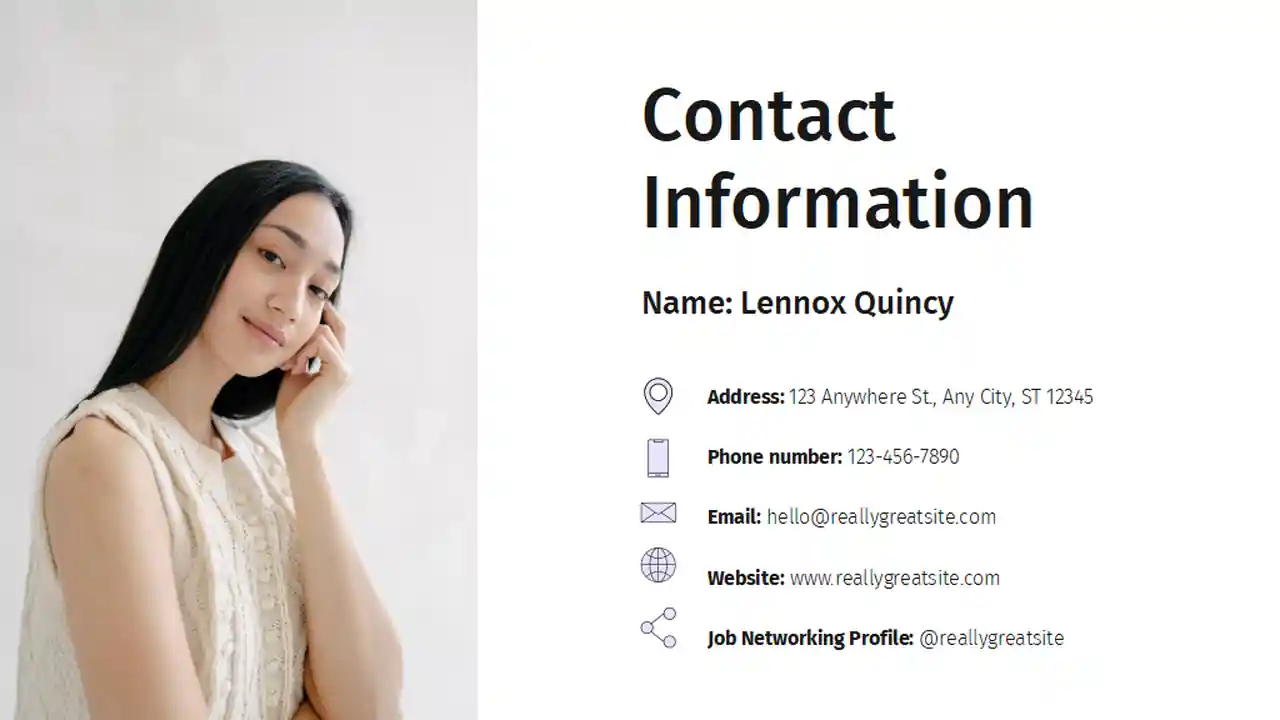 Creative resume Slides