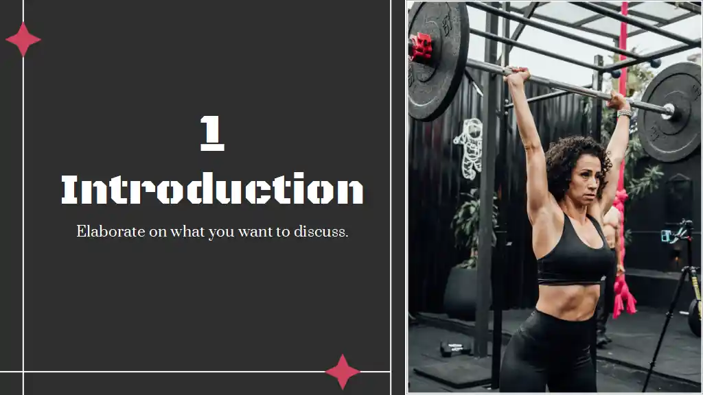 Minimal Athletic Trainer Portfolio Slides
