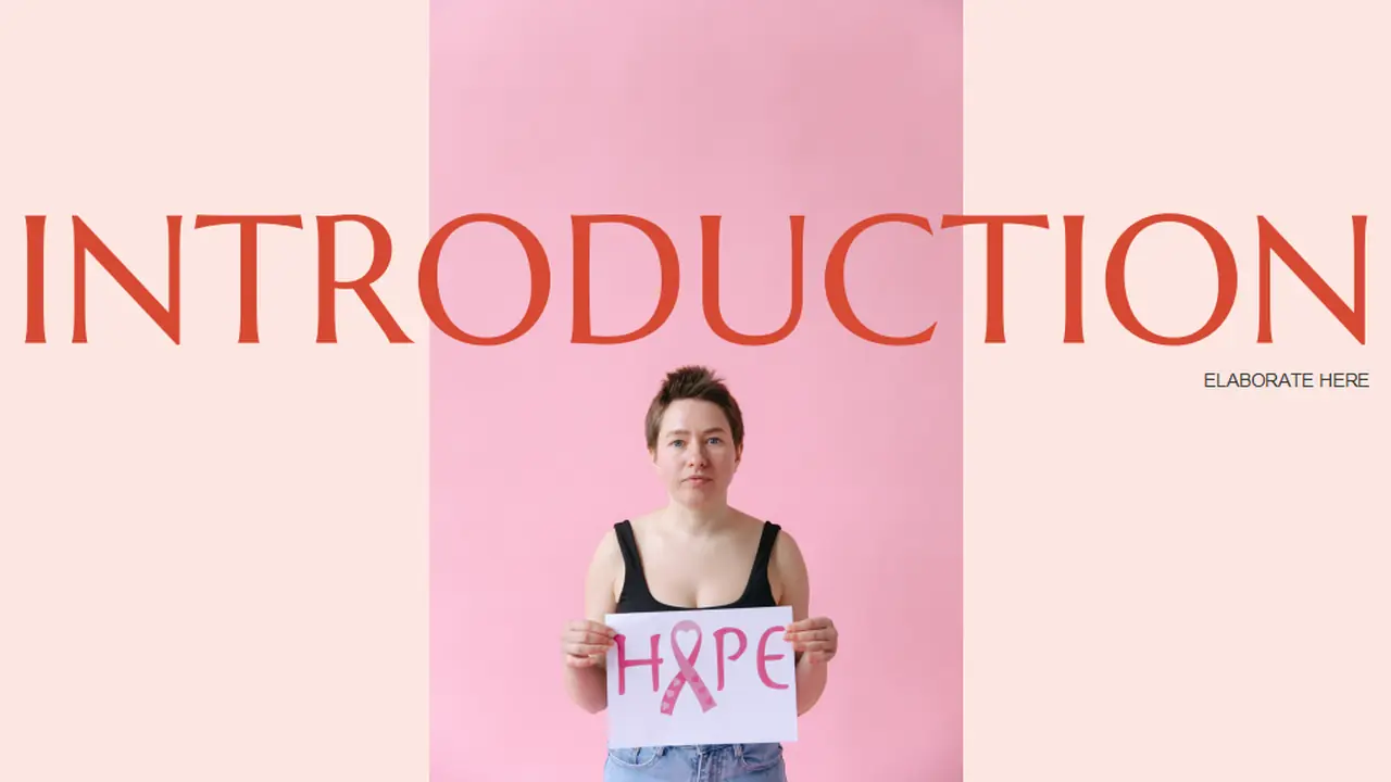Minimal Breast Cancer Awareness Month Slides
