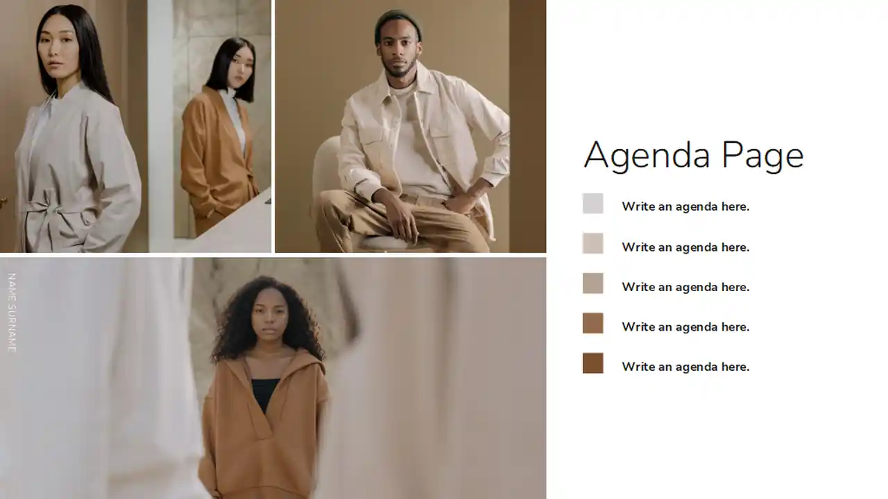 Minimal Fashion Photographer Portfolio Slides