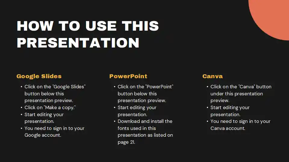 Minimalist resume Slides