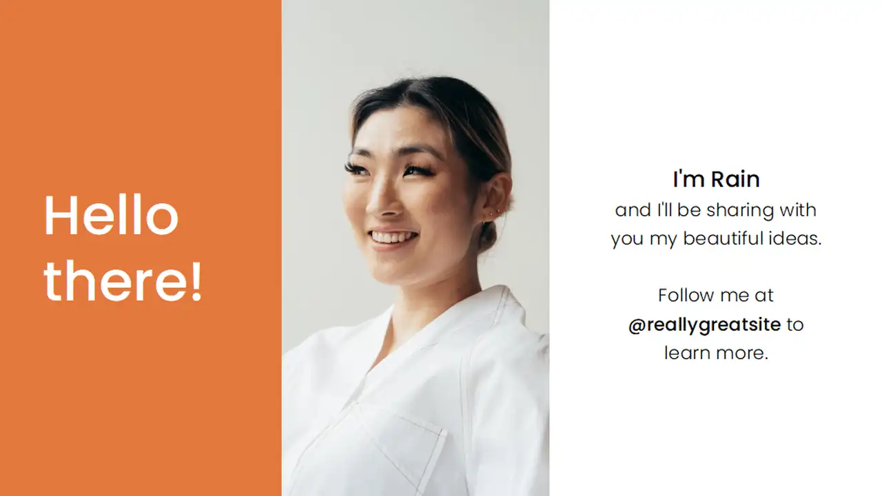 Modern resume Slides