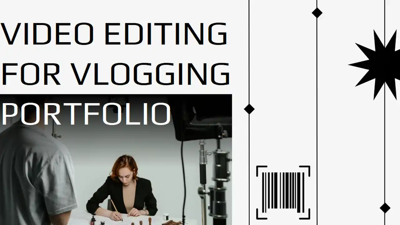 Modern Stylish Video Editing Portfolio Slides
