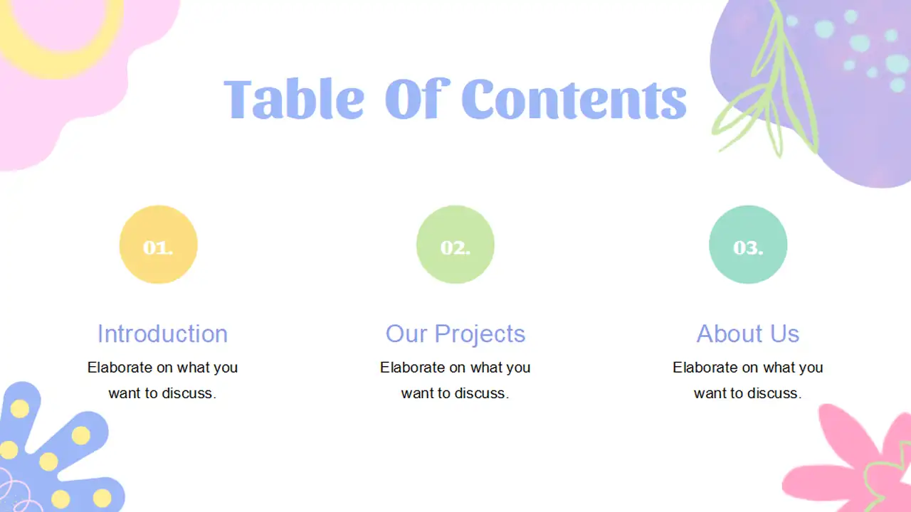 Pastel Portfolio Illustrative Business Slides