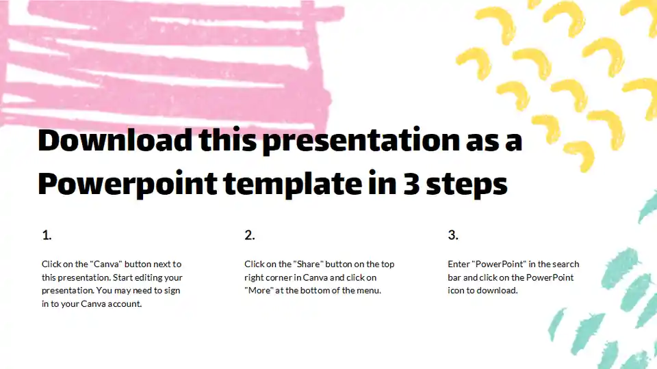 Peach and Yellow Pastel Cute Portfolio Slides