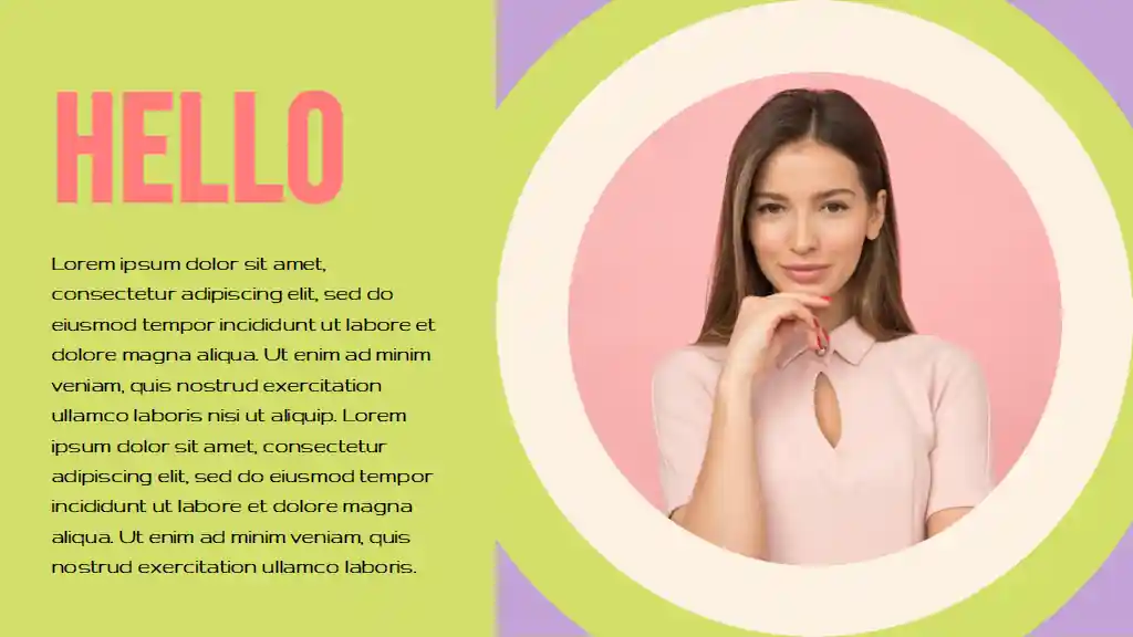 Retro SEO Specialist Resume Slides