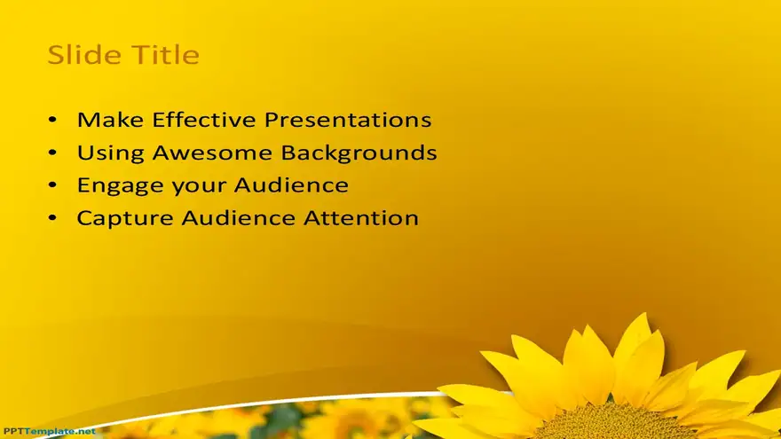 0029-sunflower-ppt-template