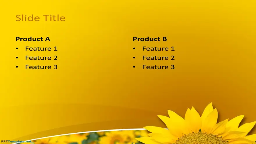 0029-sunflower-ppt-template