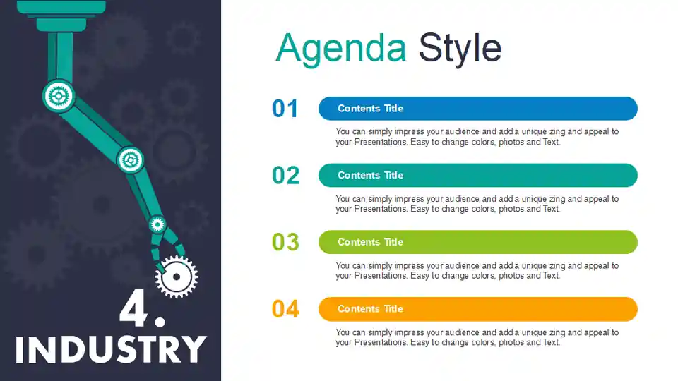 Industry 4.0 Revolution PowerPoint Templates