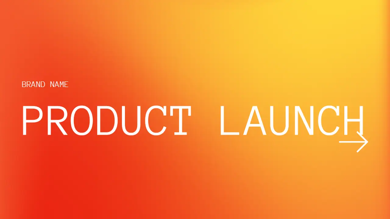 Product Launch Strategy Slides