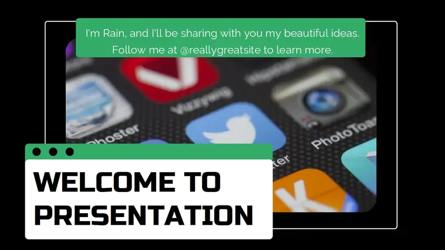 Social Media Product Launch Slides