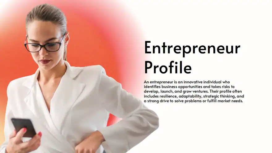 Success Story of Entrepreneur Slides