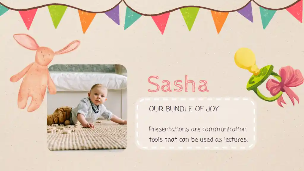 Baby's First 18 Months Milestones Slides