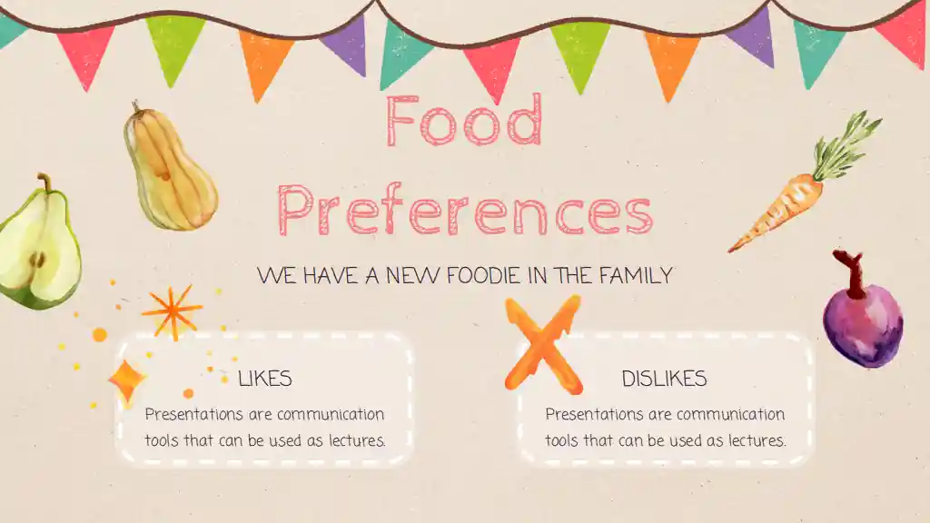 Baby's First 18 Months Milestones Slides