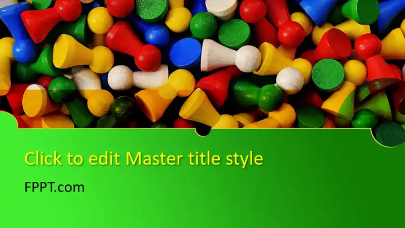 Free Pawns PowerPoint Template