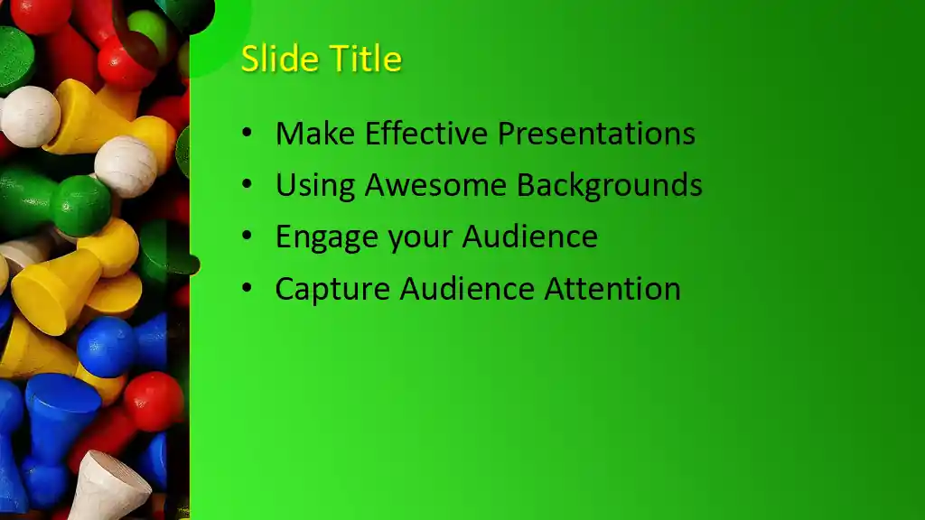 Free Pawns PowerPoint Template