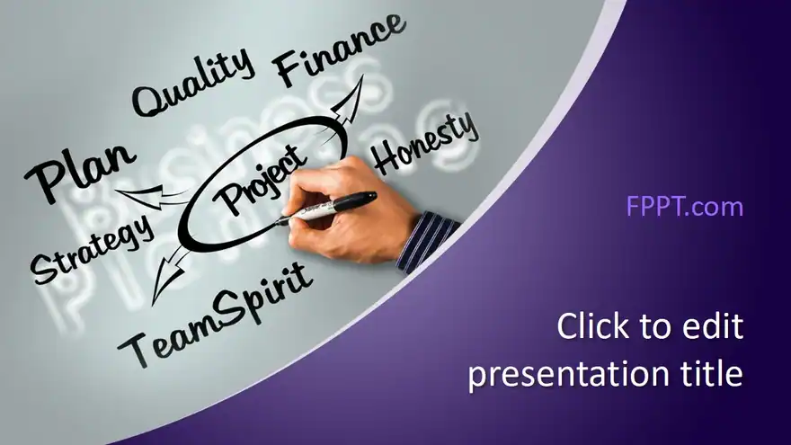 Free Project PowerPoint Template