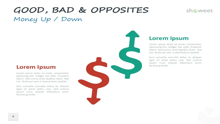 Good, Bad and Opposites for PowerPoint and Google Slides