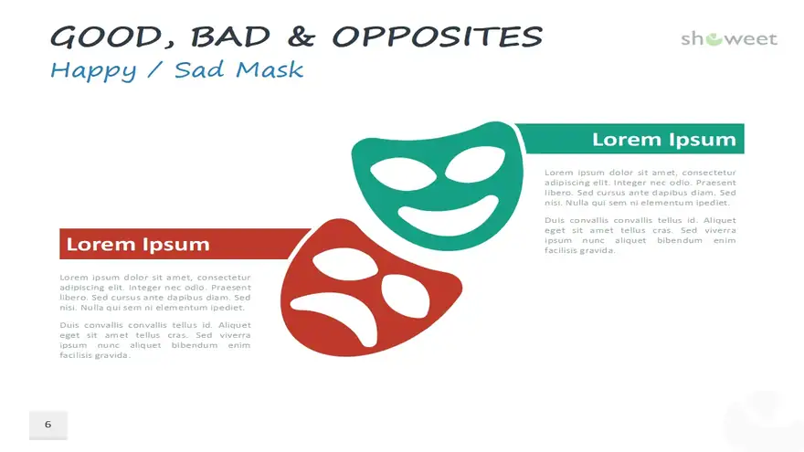 Good, Bad and Opposites for PowerPoint and Google Slides