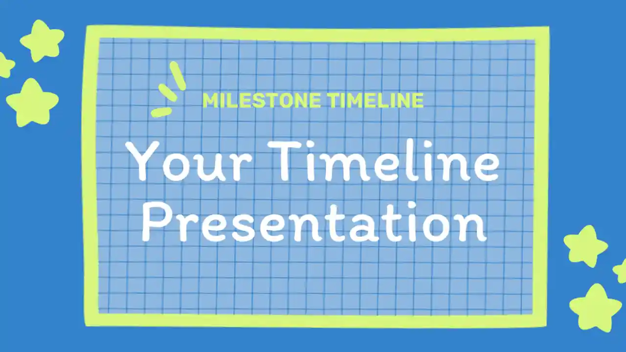 Milestone Timeline Slides