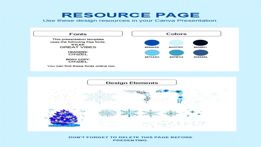 Winter Border Background Sheets