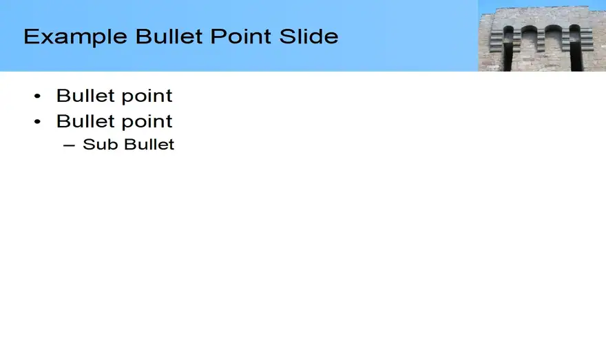 Arch Building Template