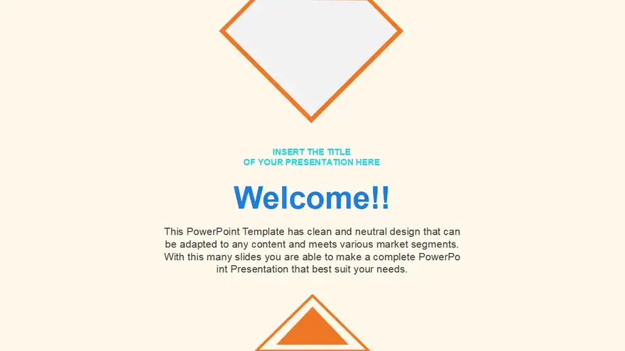 City Buildings Business PowerPoint Template