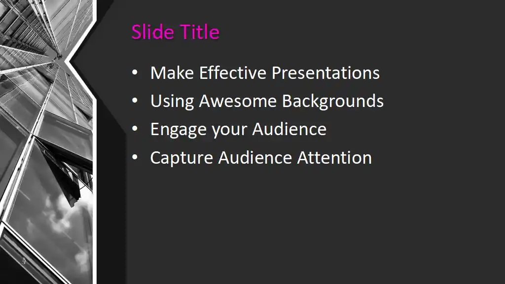 Free Architecture PowerPoint Template