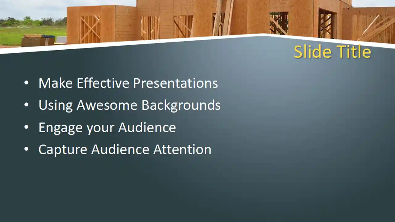 Free Building PowerPoint Template