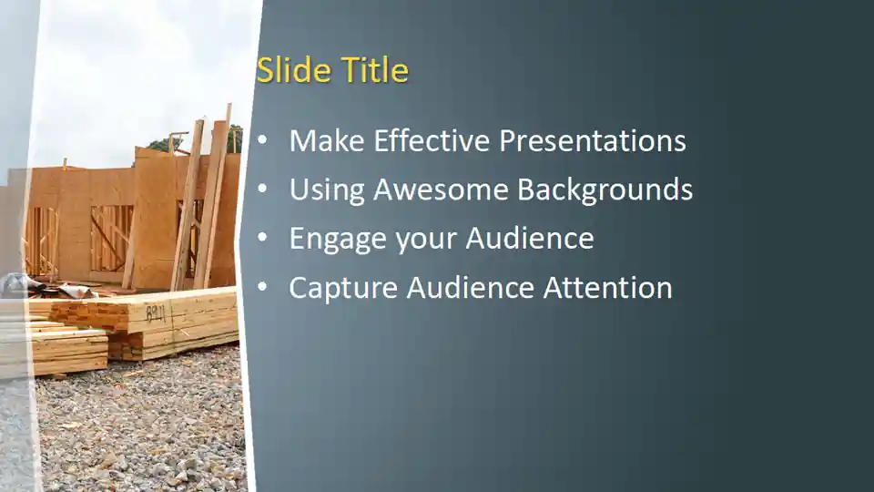 Free Building PowerPoint Template