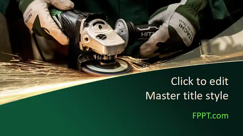 Free Grinder PowerPoint Template