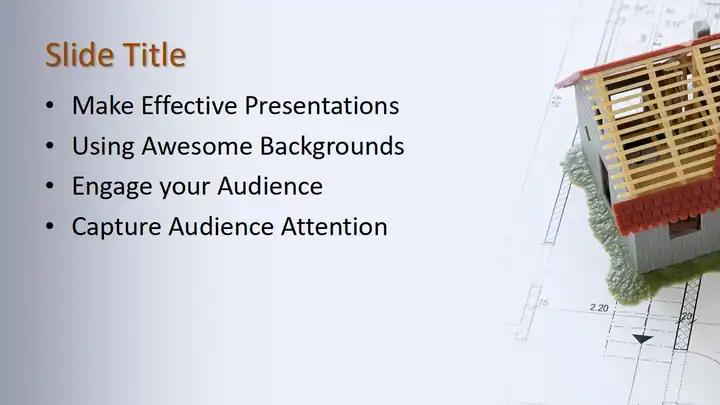 Free Mortgage Loan PowerPoint Template