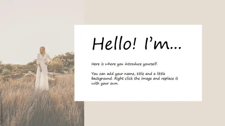 Golden Fields, a free template for fashion or interior design.