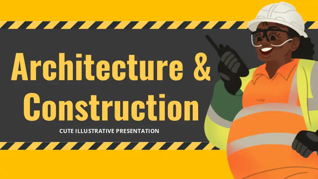 Illustrated Architecture & Construction Slides