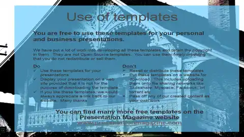Old House Architecture PowerPoint Template